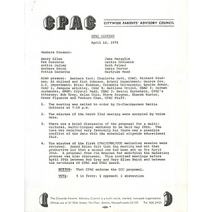 CPAC meeting April 12, 1978.