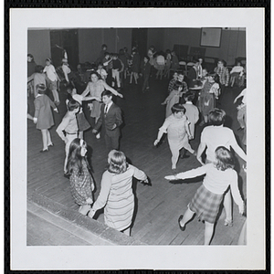 Children attend a dance