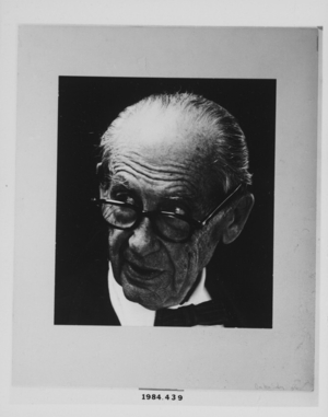 Photograph of Walter Gropius