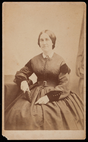 Studio portrait of Sarah Dudley Baxter, Boston, Mass., undated