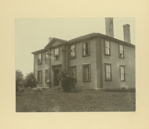 Exterior view of Lady Pepperell House, Kittery Point, Maine, ca. 1895