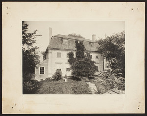 Exterior view of the Sargent-Murray-Gilman House, Gloucester, Mass, undated