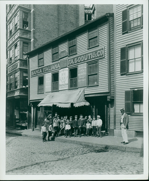 Home of Paul Revere, Boston, circa 1900