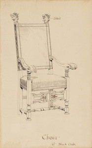 "Chair of Black Oak"