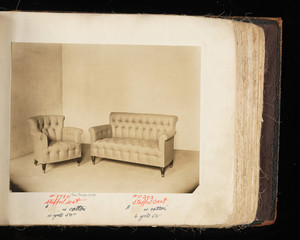 Arm Chair #3780 and Sofa #11203