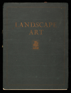 Landscape art, a discussion of the theory and practice of creating beautiful and appropriate landscape effects, published by J.H. Small & Sons, Dupont Circle, Washington, D.C.