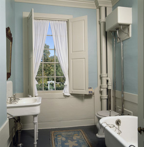 Bathroom, Hamilton House, South Berwick, Maine