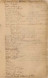 Inventory of books received by Thomas Jefferson from the estate of George Wythe, circa September 1806