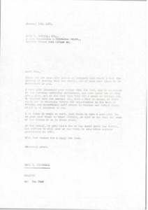 Letter from Mark H. McCormack to John T. Kearney