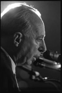 Hans J. Morgenthau speaking against the war at the National Teach-in on the Vietnam War