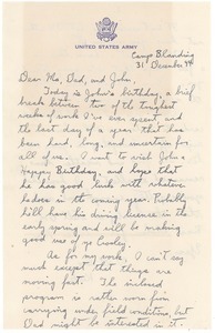 Letter from Herman B. Nash, Jr., to Herman B. Nash, Grace Nash, and John Nash