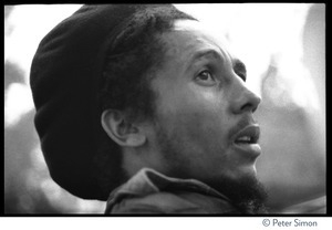 Bob Marley: close-up portrait