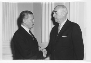 John J. Maginnis with John A. Volpe