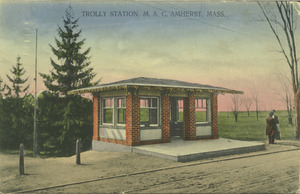 Trolly Station, M.A.C., Amherst, Mass.