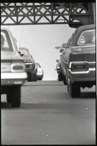 Views of Boston: cars on Storrow Drive