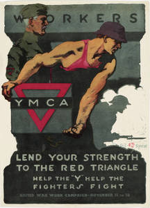 World War I Poster - Lend Your Strength