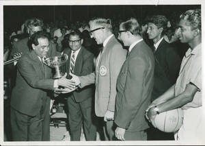 1965 Far East Tour, Steitz Receives Trophy