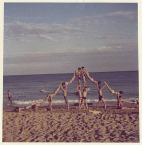 Pyramid at the beach (Summer 1966)