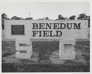 Benedum Field sign