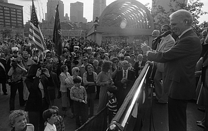 Dedication of Christopher Columbus Park