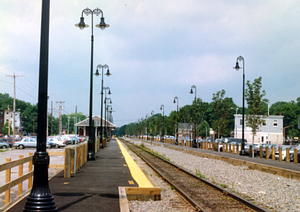 Redesigned railroad area