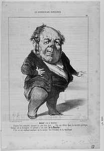 BOULAY (DE LA MEURTHE) Homme fort estimable quoique un peu trop gros - Dès ses débuts dans la carrière politique Boulay sut se distinguer, en ajoutant à son nom de la Meurthe! C'est ce qui explique pourquoi on l'a nommé Vice-Président de la république.