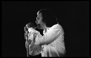 Jim Morrison, in performance, Madison Square Garden