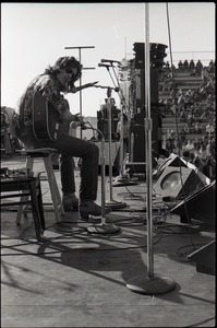 Hollywood Speedway Rock Festival: guitarist on stage, possibly with Wet Willie