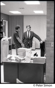 Defiant library workers, Boston University