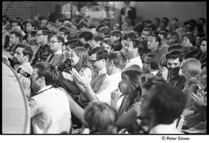 National Student Association Congress: audience applauding