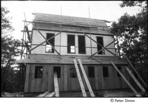 James Taylor's house: house structure under construction