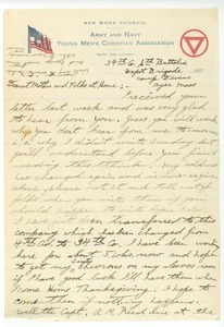 Letter from Herman B. Nash to Lizzie S. Nash