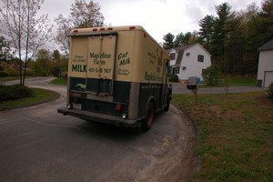 Mapleline Farm delivery truck