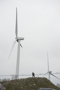 Wind turbines, Berkshire Wind Power Project