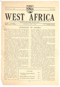 West Africa no. 1637 vol. 32