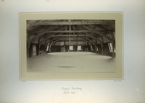 Chapel Building, Drill Hall, Massachusetts Agricultural College