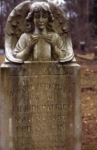 Old Cemetery (Homer, La.) gravestone: Kirkpatrick, Sue (d. 1918)