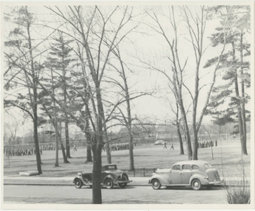 Army Air Corps training on Springfield College campus (May 1943)