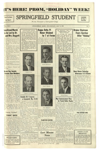 The Springfield Student (vol. 26, no. 05) May 8, 1935