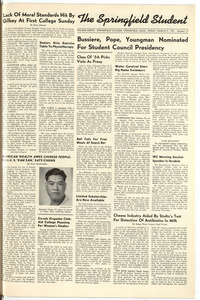 The Springfield Student (vol. 38, no. 17) March 02, 1951