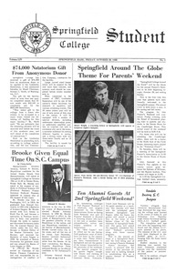 The Springfield Student (vol. 54, no. 05) October 28, 1966