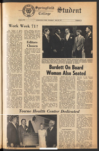 The Springfield Student (vol. 58, no. 22) May 30, 1971