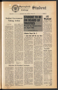 The Springfield Student (vol. 58, no. 17) Apr. 8, 1971