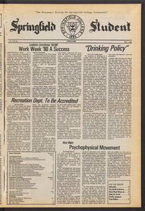 The Springfield Student (vol. 73, no. 21) May 1, 1980