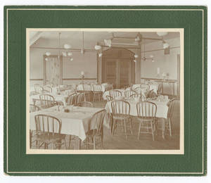 Administration Building Dining Room, 1898