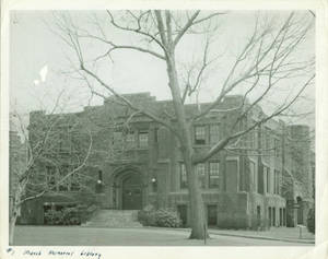 Marsh Memorial Library, 1947
