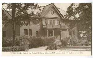 Postcard of Woods Hall