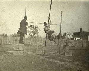 Pole Vaulting Practice (c. 1900)
