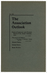 The Association Outlook (vol. 9 no. 7), May, 1900