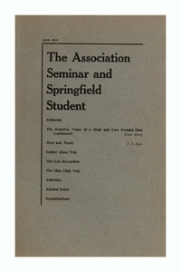 The Association Seminar (vol. 17 no. 7), April, 1909